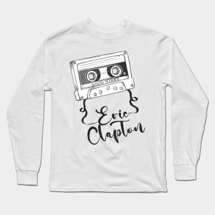 Good Vibes Eric Clapton // Retro Ribbon Cassette Long Sleeve T-Shirt